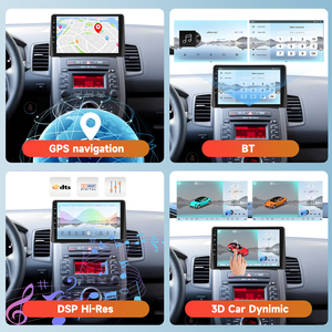 Autoradio Android Podofo Qualcomm 8 Core 9 Pollici 4+64G per KIA <span class=keywords><strong>Soul</strong></span> 2010-2013 con CarPlay/Android <span class=keywords><strong>Auto</strong></span> Wireless, WiFi 4G OEM - Product Image 3