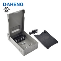 Interruptor de Desconexión Industrial de CA Metálico PDS-60Amp, 240V, Extraíble, 60A, 2 Polos, 3 Hilos, Monofásico, Sin Fusibles, Marca DAHENG para Uso Industrial