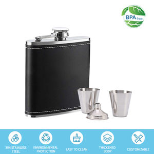 WeVi personalizzabile portatile in acciaio inox tazza personalizzata bottiglia di liquore tasca pentola di vino per whisky - Product Image 3