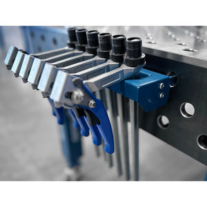 GPPH <b>clamp</b> holder shelf size S 206x127x60mm for 16mm hole <b>tables</b> - Product Image 4