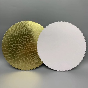10" Gold Cakeboard Round,Disposable <b>Cake</b> Circle Base <b>Boards</b> <b>Cake</b> Plate Round Coated Circle Cakeboard Base 10inch - Product Image 3