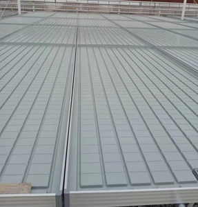 <span class=keywords><strong>Grande</strong></span> <span class=keywords><strong>table</strong></span> <span class=keywords><strong>de</strong></span> culture hydroponique pour pépinière avec bancs roulants, structure en acier galvanisé à chaud - Product Image 3