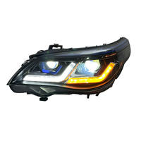 Feux avant LED SJC Auto pour BMW Série 5 E60 E61 525i 530i 535i 2003-2010, clignotants LED bicolores, plug and play