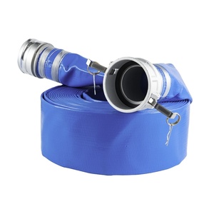 ZYfire 100m Bleu Layflat <span class=keywords><strong>PVC</strong></span> Tuyau Flexible 100m Agriculture Irrigation Tuyau D'<span class=keywords><strong>arrosage</strong></span> <span class=keywords><strong>avec</strong></span> Tubes En Plastique À Tête Ronde - Product Image 5