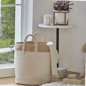 Panier à Linge 13x17 Cadeaux pour Enfants Tapis en Rotin Blanc Jardinière <span class=keywords><strong>Rosiers</strong></span> Vase Mural Petit Naturel Design - Product Image 4