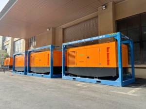 Export High Quality Skid Mounted Portable Compressor 10bar - Product Image 4