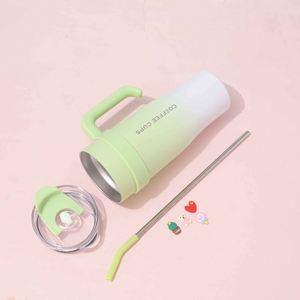 Stainless Steel 40Oz Water Resistant Backpack <b>Straw</b> Cup With Logo Design for School - Product Image 6