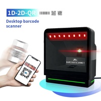 Escáner de Código de Barras de Escritorio JR T10 2D QR con Modo de Inducción, Plataforma de Escaneo para Etiquetas Recubiertas, Logística y Cadena de Suministro
