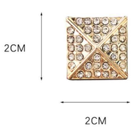 Adorables épingles en métal émaillé et clips pour chaussures à motif animalier de dessin animé, avec breloques pour sabots et décorations florales pour femmes