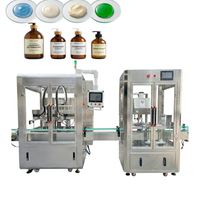 Machine de capsulage automatique à remplissage continu, à commande servo, 2/6 têtes, pour bouchons pulvérisateurs, têtes de pompe et bouchons ronds
