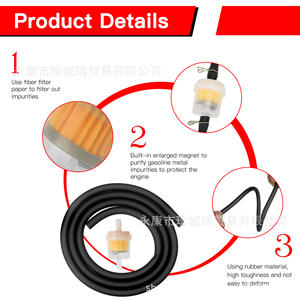 Kit de filtre à air Zhennerui 35 mm, noyau noir avec revêtement coloré, pour moto tout-terrain 50cc 125cc, quad 4 roues - Product Image 5