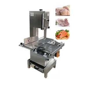 Commercial meat bone saw machine professional frozen meat cutting machine electric butchers chicken cutter bone saw machine