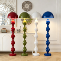 Lampadaire LED Moderne Nordique Style Champignon sur Pied pour Salon, Coin de Chambre ou Décoration Intérieure Vintage
