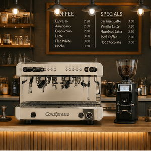 Cafetera Comercial de 2 Grupos para Cappuccino, Máquina Profesional de Espresso con Cabezal Doble para Cafetería y Tienda de Café - Product Image 6