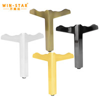 WINSTAR Pieds de meubles en métal, pieds de canapé, pieds de lit, accessoires de quincaillerie pour table, accessoires de quincaillerie pour meubles en gros