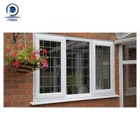 Elegante Ventana Abatible de Aluminio con Opciones de Color Personalizadas