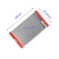 Module LCD TFT série SPI 3,5 pouces 320*480 avec circuit intégré de commande ILI9488 sans écran tactile DIY pour Arduino