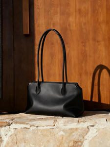 Sac fourre-tout personnalisé en cuir véritable pour femme avec fermeture éclair, résistant à l'eau, grande capacité, sac à main de shopping ODM - Product Image 6