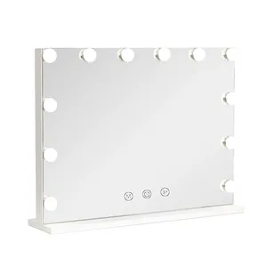 화장대 거울 조명 할리우드 메이크업 거울 전구 3 조명 모드 탁상 벽 LED 화장품 거울