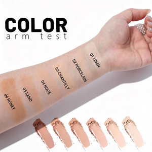 Polvo Fijador de Maquillaje con Espejo, Acabado Mate Natural de Larga Duración para una Piel Uniforme y Perfecta - Product Image 2