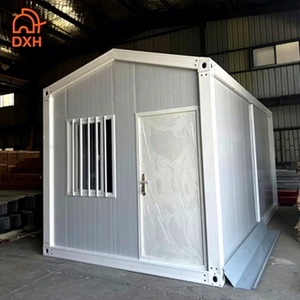 Casa Prefabricada de Dos Pisos Personalizada DXH, Diseño Moderno, Aislamiento Térmico, Paquete Plano, Oficina, Dormitorio, Sala de Estar - Product Image 1