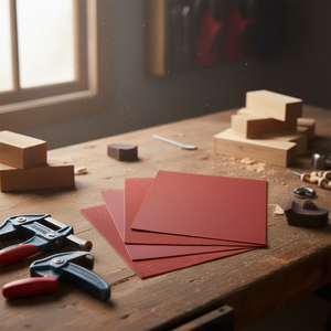 Lámina Abrasiva de Corindón Ttake Ab1040, 230x280 mm, Grano 280, para Lijar Metal y Madera - Product Image 3