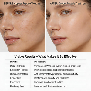 เซรั่มบลูคอปเปอร์เปปไทด์ 5 มล. ชุดลดเลือนริ้วรอย ใช้ได้ทุกวัน ผง GHK-CU บำรุงผิว <span class=keywords><strong>ลด</strong></span>การระคายเคือง เซรั่มบำรุงผิวหน้า GHK-CU - Product Image 3