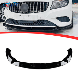 Xe phía trước Bumper Lip Spoiler Bộ dụng cụ cơ thể Splitter khuếch tán xe tự động phụ kiện bảo vệ bảo vệ cho <span class=keywords><strong>Mercedes</strong></span>-Benz w176 2016-2018 - Product Image 1