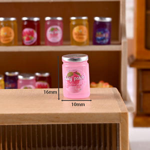 Recommandé 4 Styles Résine Ornement Maison De Poupée Mini Modèle Résine Accessoires <span class=keywords><strong>Manger</strong></span> Jouer Confiture Bocaux Résine Aliments pour la Décoration - Product Image 6