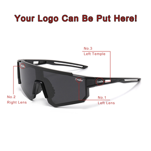 Спортивные защитные очки TR90 с изменением цвета, ветрозащитные, поляризованные, с защитой от ультрафиолета, детские очки для велоспорта - Product Image 2