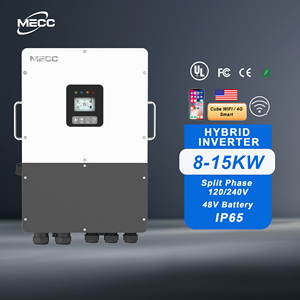 ระบบไฮบริดแบบแยกเฟส 8-15 กิโลวัตต์ รุ่นอเมริกา 110V 220V IP65 48V แรงดันต่ำ สำหรับใช้ในบ้านแบบออนกริดและออฟกริด - Product Image 1