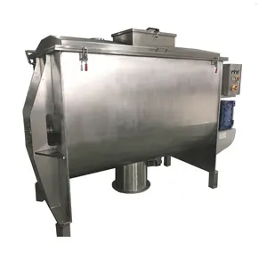 Liquidificador de fita horizontal de grande capacidade para agitação de café em pó