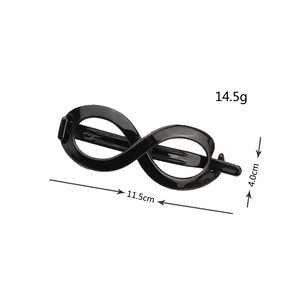 Hot Frosted textura clip delicado frito dought WiST cURL Cross clip retro mujer pinza de pelo al por mayor accesorios para el cabello - Product Image 5
