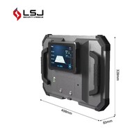 Détecteur de vie tactique traversant les murs LD-RII, radar portable à double poignée pour les forces spéciales et les intervenants d'urgence