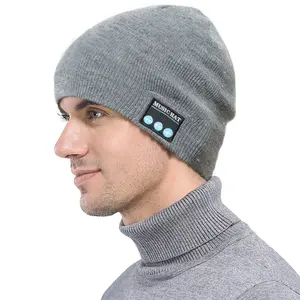 Unisex Sem Fio Beanie Hat com requintado Embalagem Sem Fio Chapéus de Inverno Cap Música Hat Beanie Inverno Malha Cap