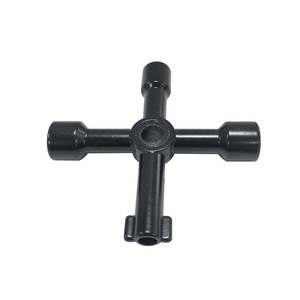 Đa Chữ Thập Chìa Khóa Cờ Lê 4 Cách Bền Điện Phân Đánh Bóng Tam Giác Cho Khí Điện Thang Máy Tủ Meter Hộp - Product Image 4