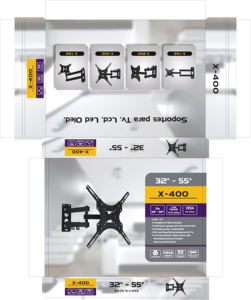 Grote Vesa 400*400 Full <span class=keywords><strong>Motion</strong></span> Tv Muur Gemonteerde Beugel Universele Led Tv Rack Ondersteuning Soporte Televisie 32-55 Inch - Product Image 5