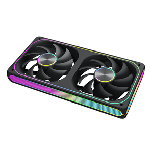 Ventilateurs ARGB intégrés AntarcChill Wholesale 240 mm, connectables en série, 2 ventilateurs PWM 120 mm pour le refroidissement du boîtier PC - Product Image 2