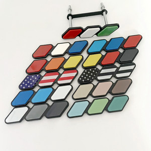 Emblema Logo per Griglia Frontale in 3 Colori per Toyota Tacoma Tundra 4Runner TRD Highlander Rav4 CHR, Accessori Auto per Presa d'Aria - Product Image 1