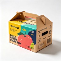 Gratis ontwerp op maat gemaakte fruitverpakking export bananenverpakking kartonnen golfkartonnen doos op maat gemaakte maten bananendoos