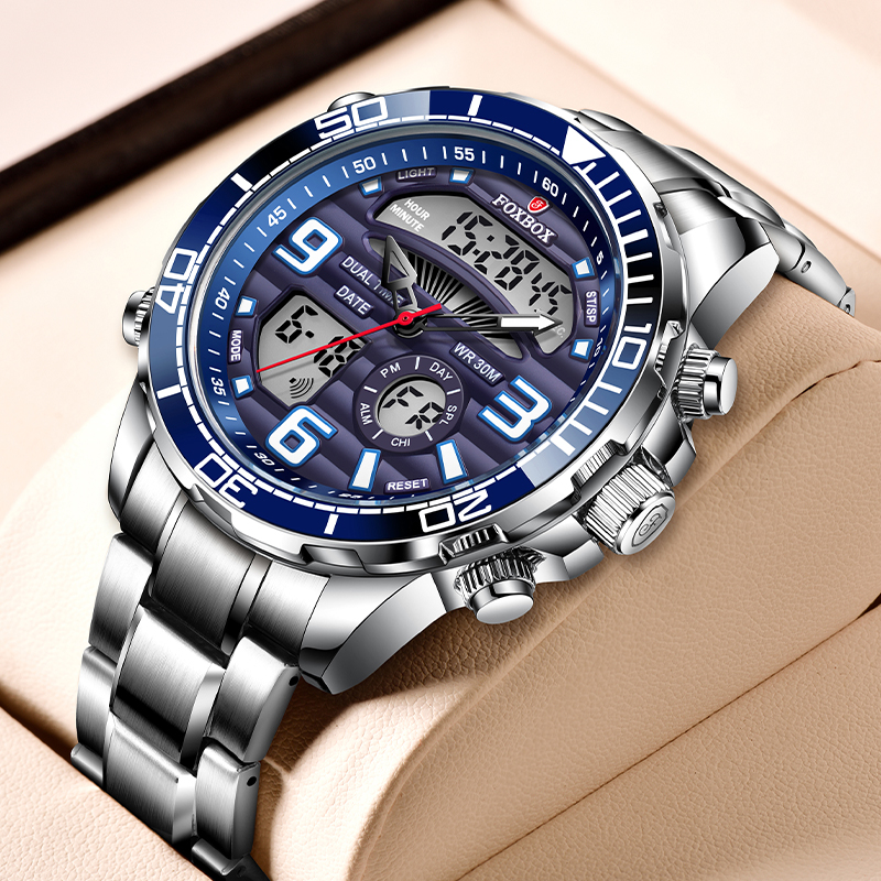 FOXBOX 0007 - Luxury Sport Wristwatch for Men Online Shop