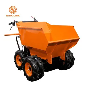 . WD500 troli roda kecil digunakan untuk memuat barang dengan tangan dumper