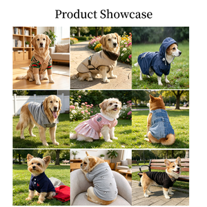 Custom Print Knit Soft Breathable Cotton <b>Cat</b> <b>Clothes</b> for <b>Cats</b> Cute Plaid Dog <b>Cat</b> Dress Vest for Small Medium Pets - Product Image 3