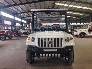 รถกอล์ฟไฟฟ้าแบบกำหนดเอง OEM 6 ที่นั่ง สำหรับหลายสถานการณ์ แบตเตอรี่ลิเธียม 72V ระยะทางไกล ทนทานต่อการกัดกร่อน ขายส่งจากโรงงานโดยตรง - Product Image 5