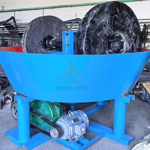 Rectifieuse de moulin à casserole humide Offre Spéciale à forte demande vente directe moteur de broyeur de matière première d'or broyeur de haute qualité - Product Image 3