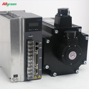 Kit de Motor Servo AC Trifásico Allgreen Servos 380V 5.5KW 1500RPM 35N.m 23bit con Freno 180M35015B+M1534P, Motor Servo de 5kw - Product Image 3