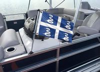 Drapeau de bateau Martinique double face, petit drapeau aux couleurs vives, bannière avec 2 œillets en laiton à l'extérieur