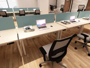 Vente chaude assis debout bureau/Table de bureau ergonomique électrique/cadre de rehaussement de bureau réglable