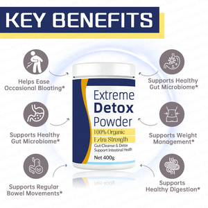 Polvo Natural Extremo para Limpiar el Colon, Desintoxicación Corporal, Cuidado de la Salud, Dormir Mejor y Control de Peso - Product Image 3