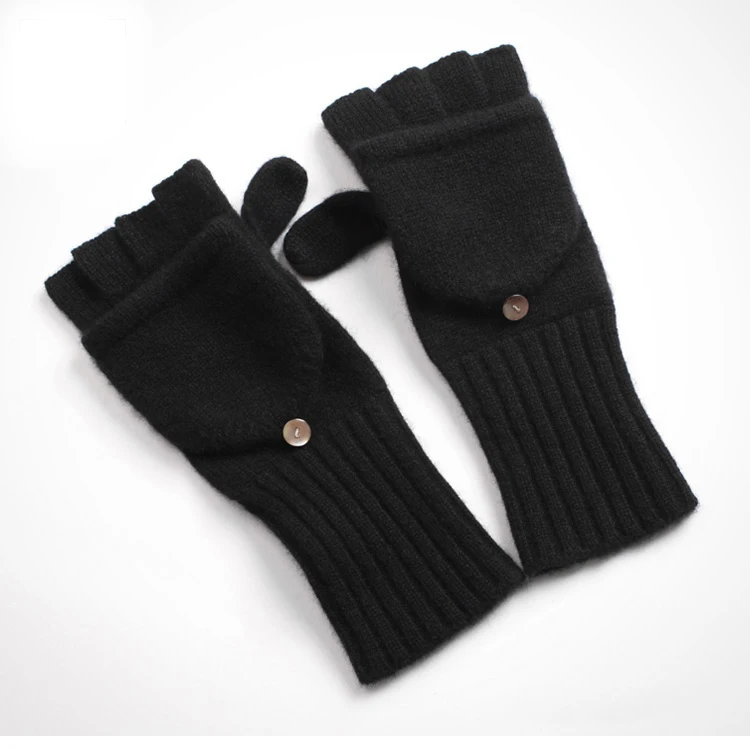 Самые популярные модные женские акриловые вязаные теплые перчатки от производителя